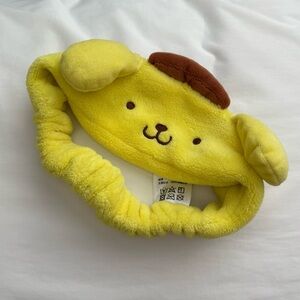 Sanrio Pompompurin Headband Hairband for skincare or makeup one size